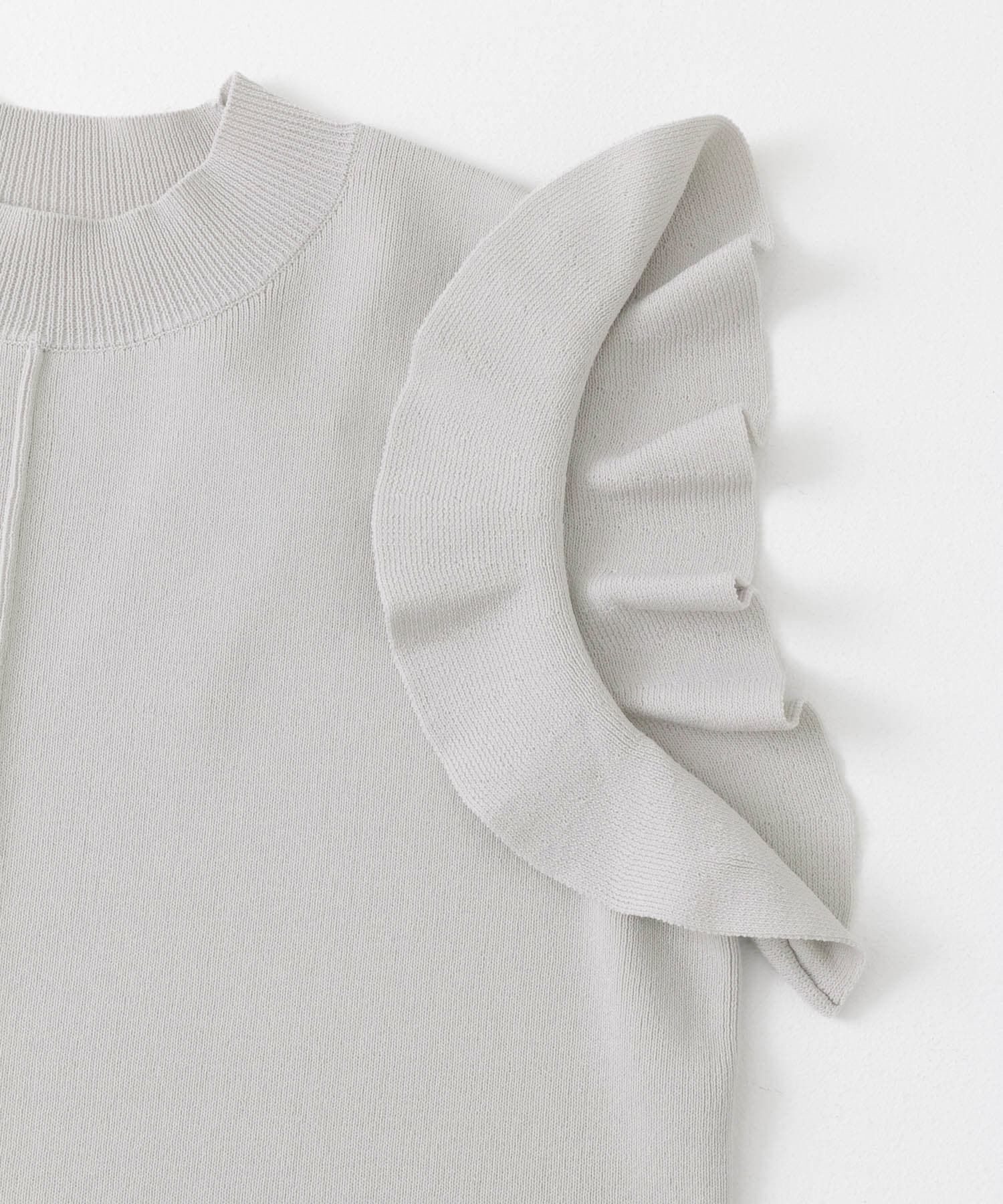 SENSE OF PLACE by URBAN RESEARCH「フリルコンパクトセーター」|ニット・セーター|