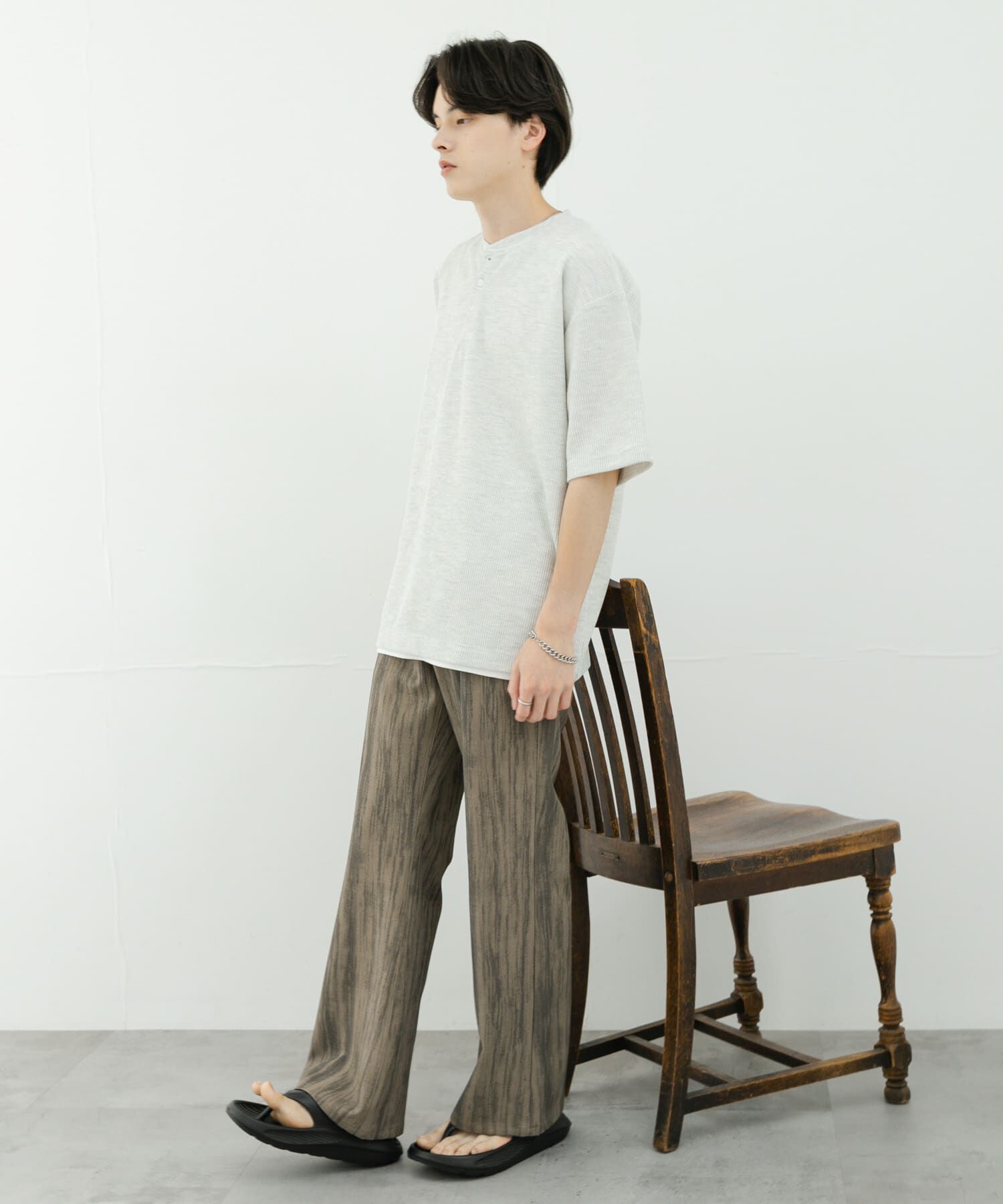 SENSE OF PLACE by URBAN RESEARCH「ヘンリーネックカノコプルオーバー」|Tシャツ・カットソー|