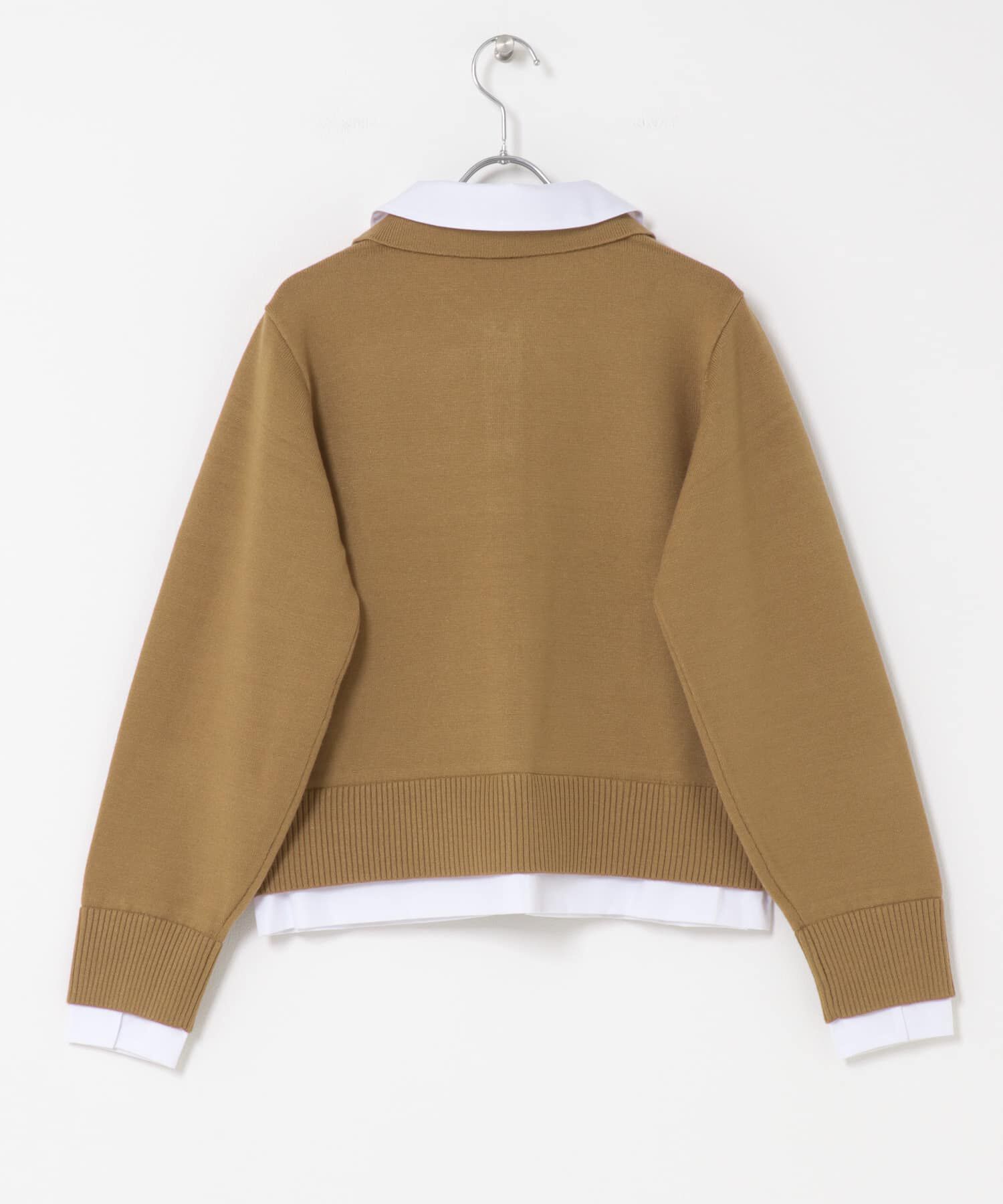 SENSE OF PLACE by URBAN RESEARCH「シャツドッキングニットカーディガン」|ニット・セーター|