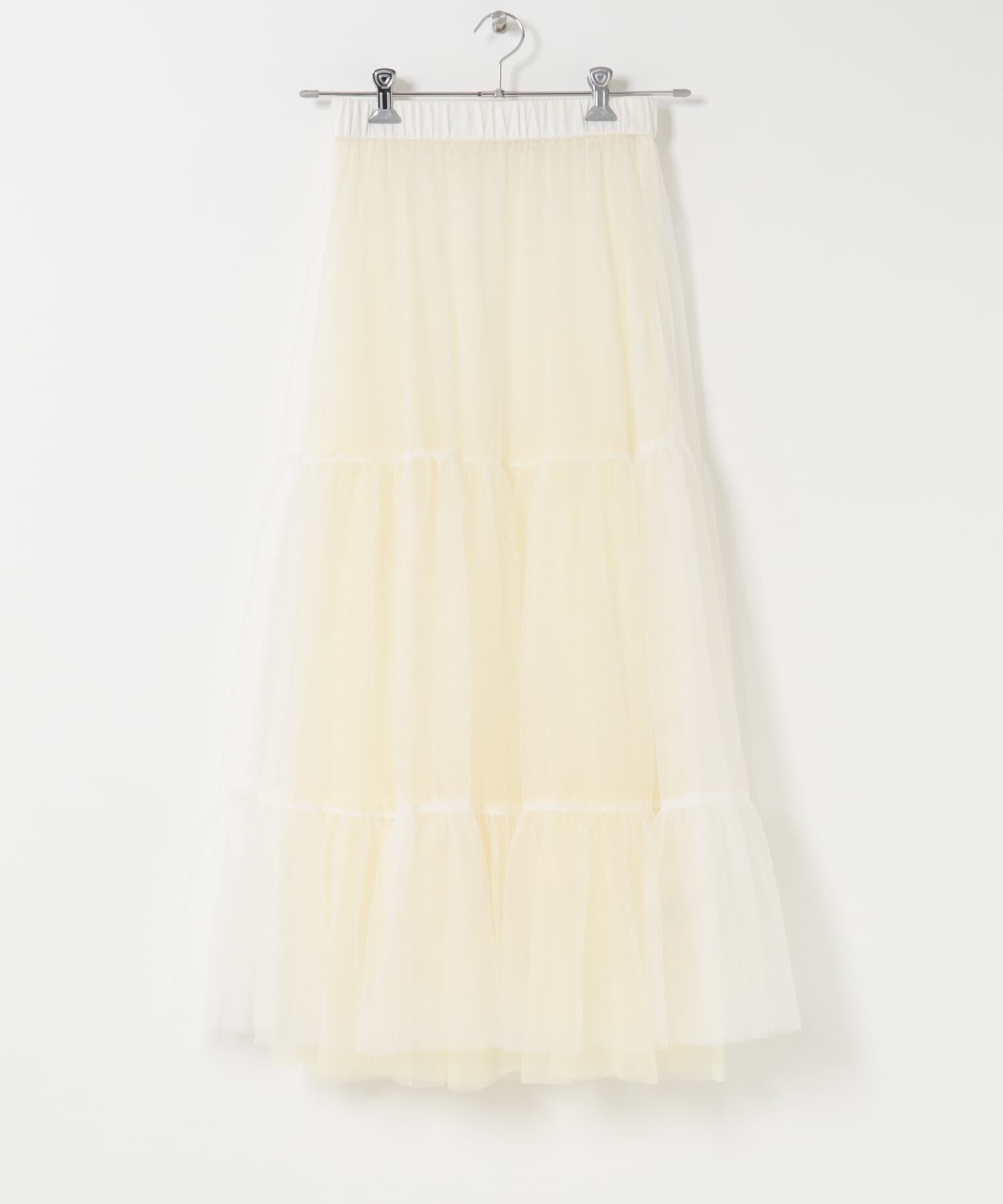 SENSE OF PLACE by URBAN RESEARCH「『2WAY仕様』レイヤードティアードチュールスカート」|スカート|