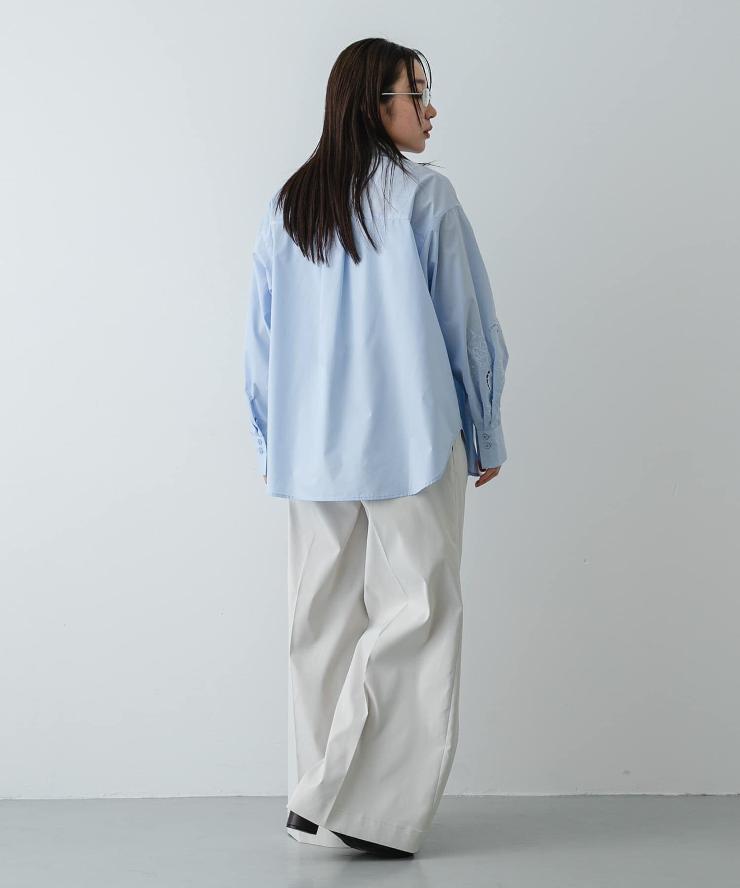 SENSE OF PLACE by URBAN RESEARCH「カットワークエンブロイダリーシャツ」|シャツ・ブラウス|