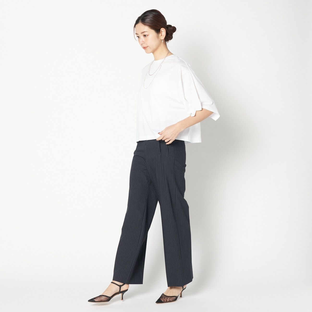 HELIOPOLE「HELIOPOLE SLIT SLEEVE  TEE」|Tシャツ・カットソー|