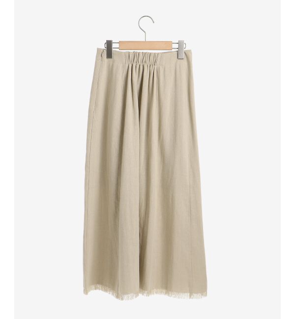 le.coeur blanc「ラップライクフリンジスカート」|スカート|