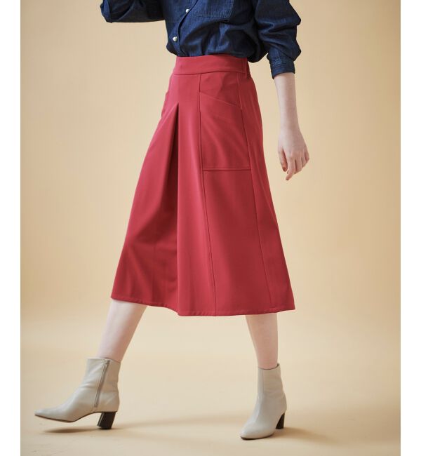 le.coeur blanc「ポンチボックススカート」|スカート|