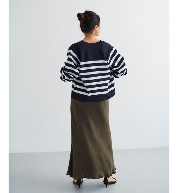 le.coeur blanc「《手洗い可能》パールボタンボリュームスリーブカーディガン」|カーディガン|