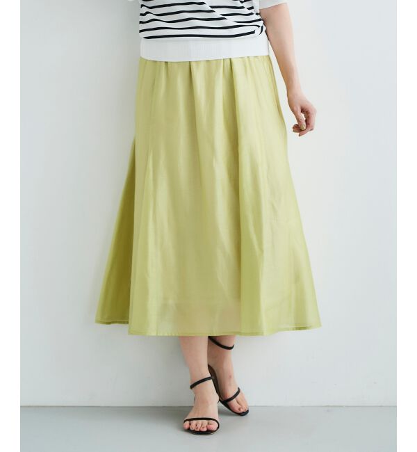 le.coeur blanc「キリカエギャザースカート」|スカート|