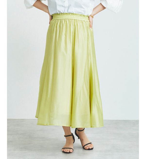 le.coeur blanc「キリカエギャザースカート」|スカート|