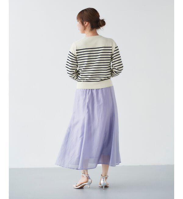 le.coeur blanc「キリカエギャザースカート」|スカート|
