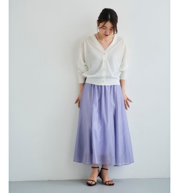 le.coeur blanc「キリカエギャザースカート」|スカート|