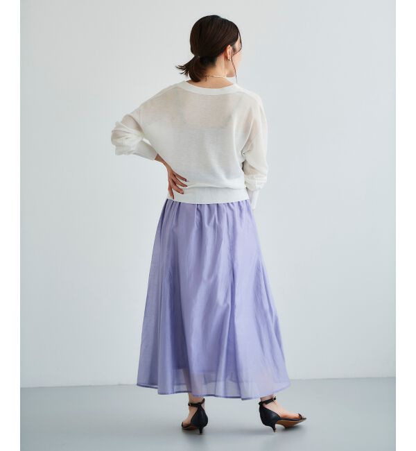 le.coeur blanc「キリカエギャザースカート」|スカート|