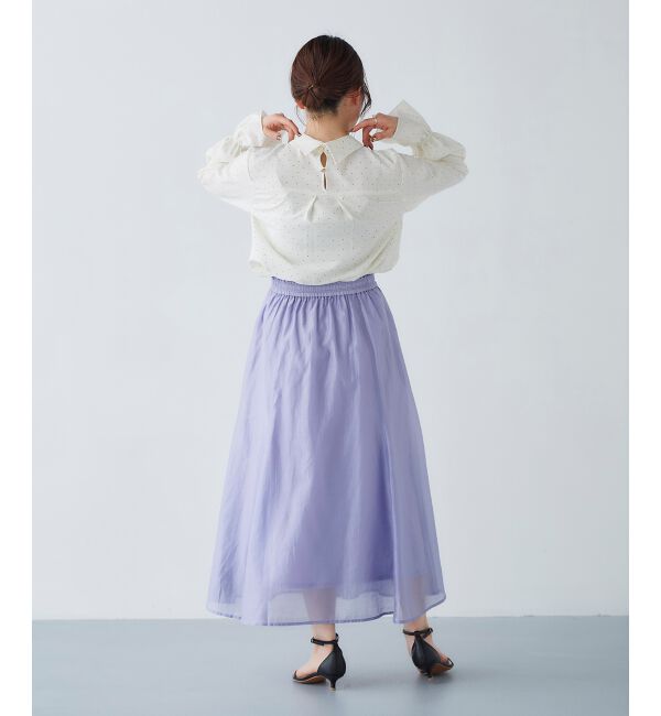 le.coeur blanc「キリカエギャザースカート」|スカート|