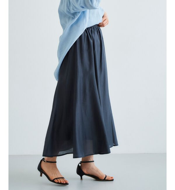 le.coeur blanc「キリカエギャザースカート」|スカート|