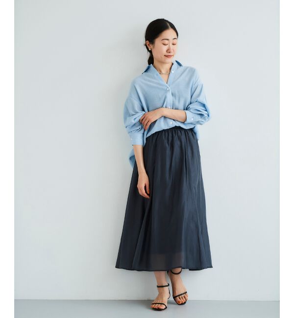 le.coeur blanc「キリカエギャザースカート」|スカート|