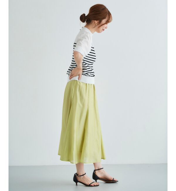 le.coeur blanc「キリカエギャザースカート」|スカート|
