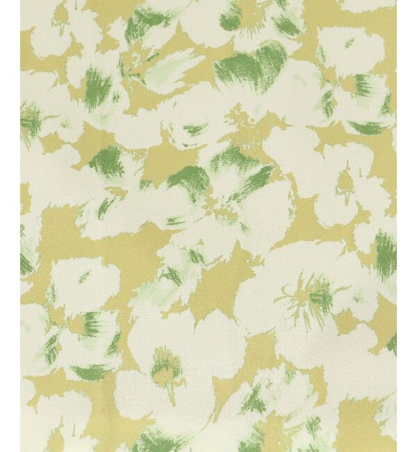 le.coeur blanc「《手洗い可能》フラワープリントギャザースカート」|スカート|