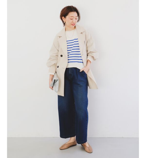 le.coeur blanc「《手洗い可能》TRICOTS JEANMARC ボーダーニット」|ニット・セーター|