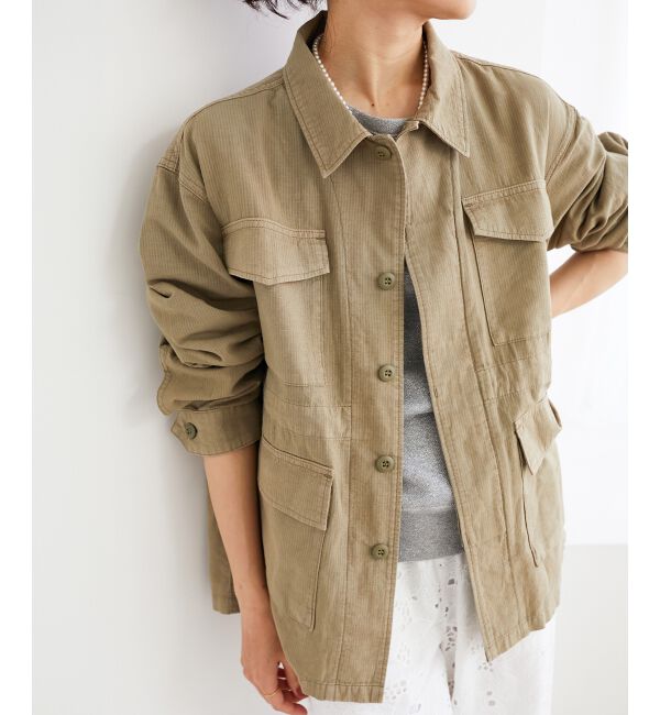  「ミリタリーハーフジャケット」|その他|