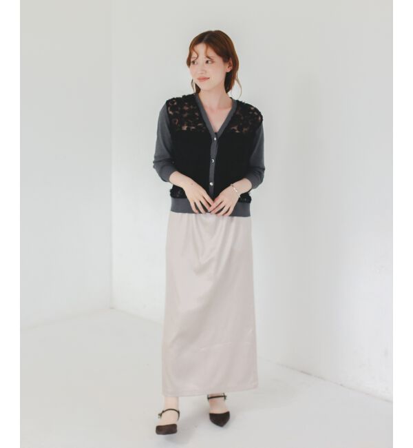  「《手洗い可能》シャイニーナロースカート」|スカート|