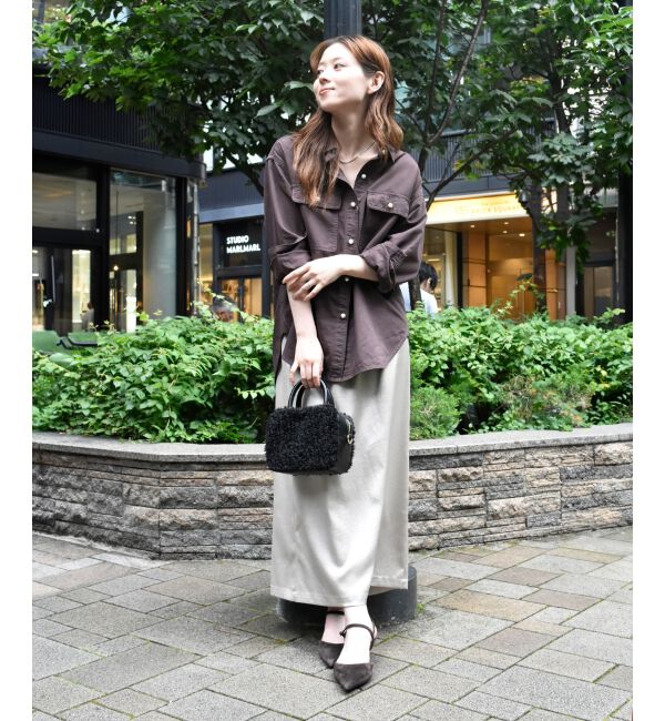  「《手洗い可能》シャイニーナロースカート」|スカート|