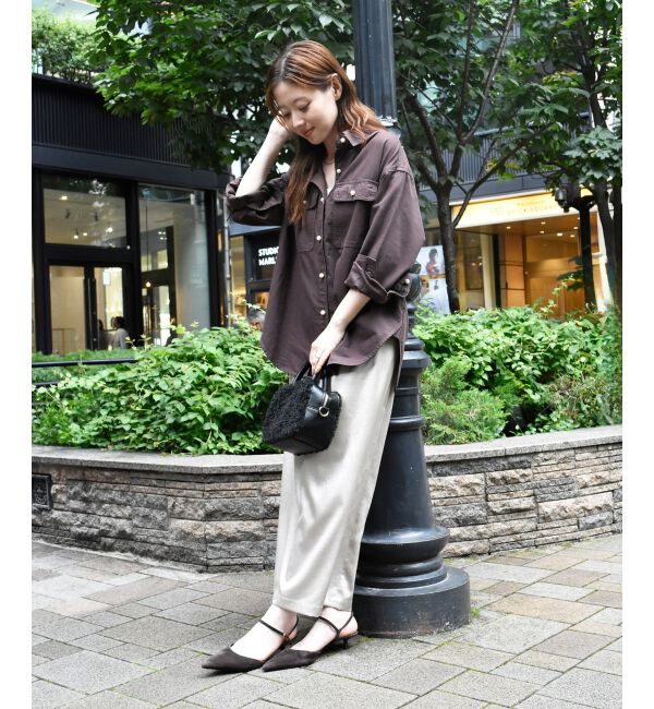  「《手洗い可能》シャイニーナロースカート」|スカート|