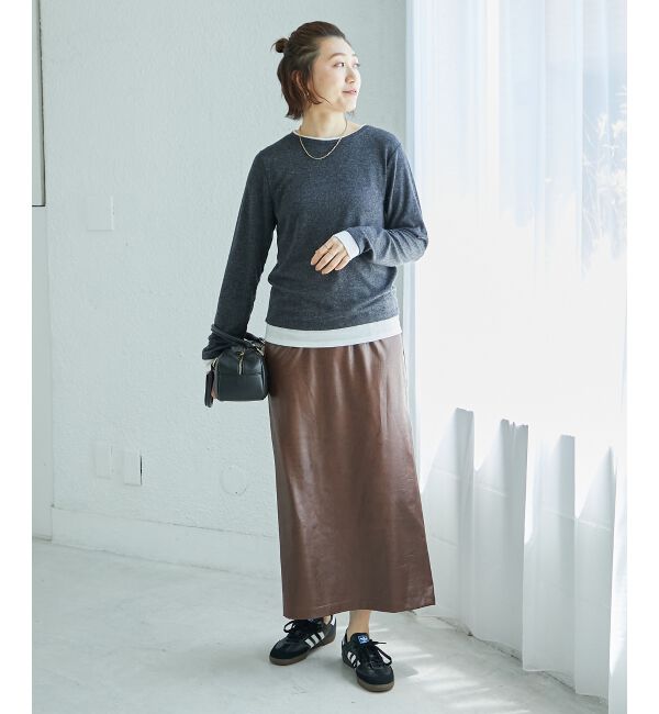  「《手洗い可能》シャイニーナロースカート」|スカート|