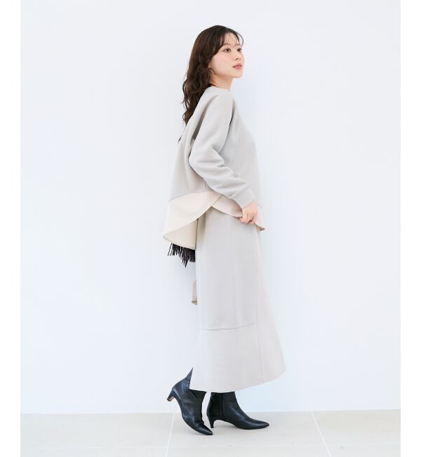  「ボンディングバイヤス切替スカート」|スカート|