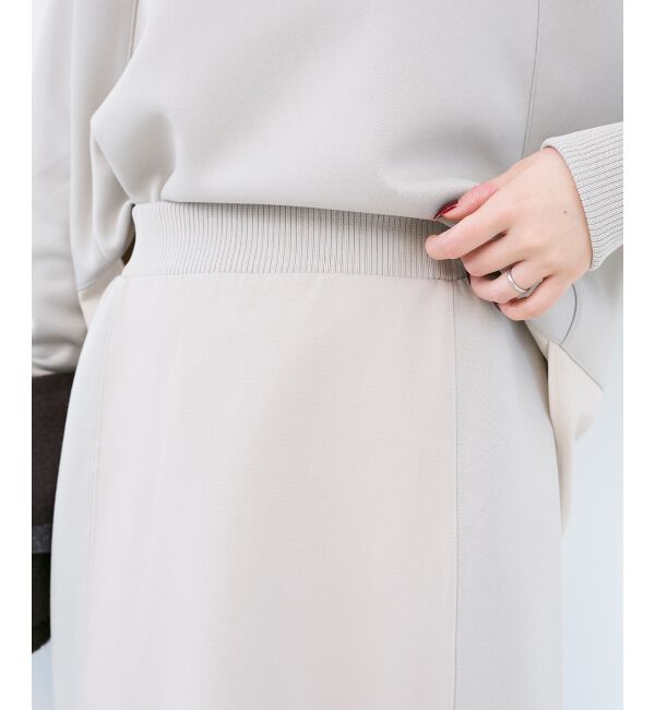  「ボンディングバイヤス切替スカート」|スカート|