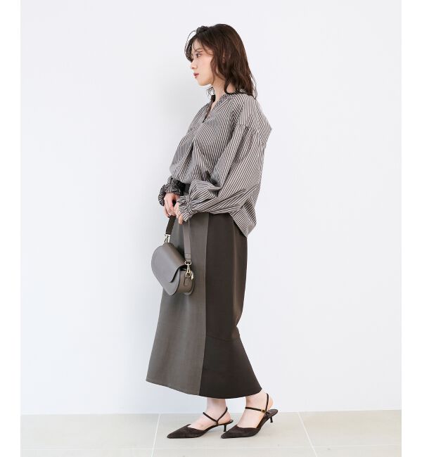  「ボンディングバイヤス切替スカート」|スカート|
