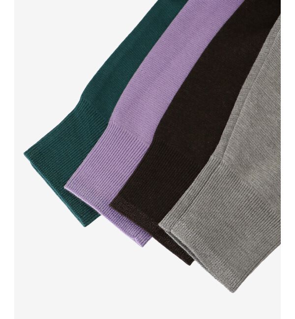  「《手洗い可能》ミラノリブラメ入り裾ラウンドニット」|ニット・セーター|