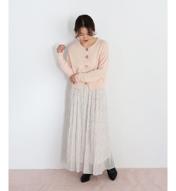  「TORRAZZO DONNAビジューコンパクトカーデ」|カーディガン|