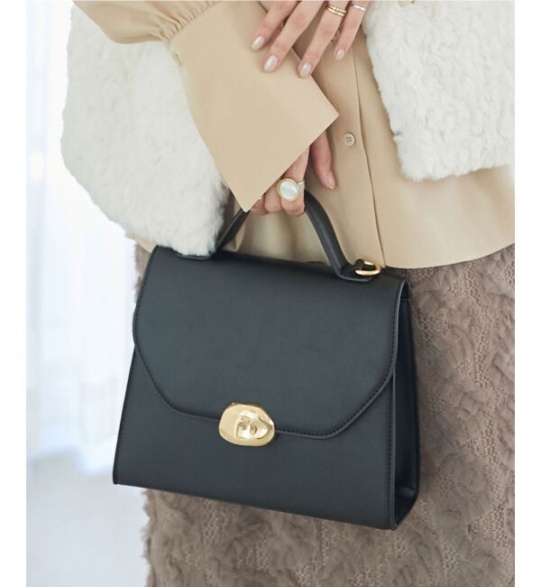 MAJESTICLEGON「レディモチーフハンドバッグ」|ハンドバッグ|