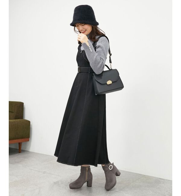 MAJESTICLEGON「レディモチーフハンドバッグ」|ハンドバッグ|