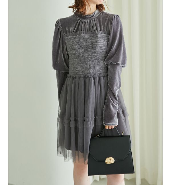 MAJESTICLEGON「レディモチーフハンドバッグ」|ハンドバッグ|