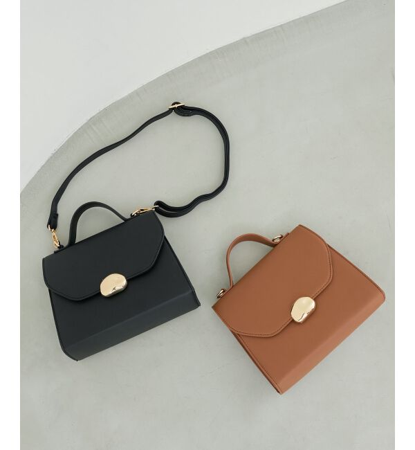 MAJESTICLEGON「レディモチーフハンドバッグ」|ハンドバッグ|ブラック