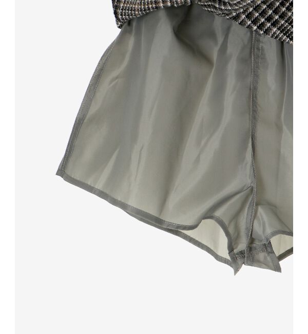 MAJESTICLEGON「サイドベルトプリーツミニスカパン」|スカート|