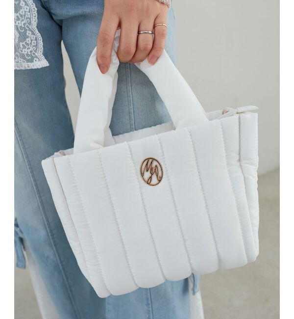  「キルティングパファーバッグ」|ハンドバッグ|