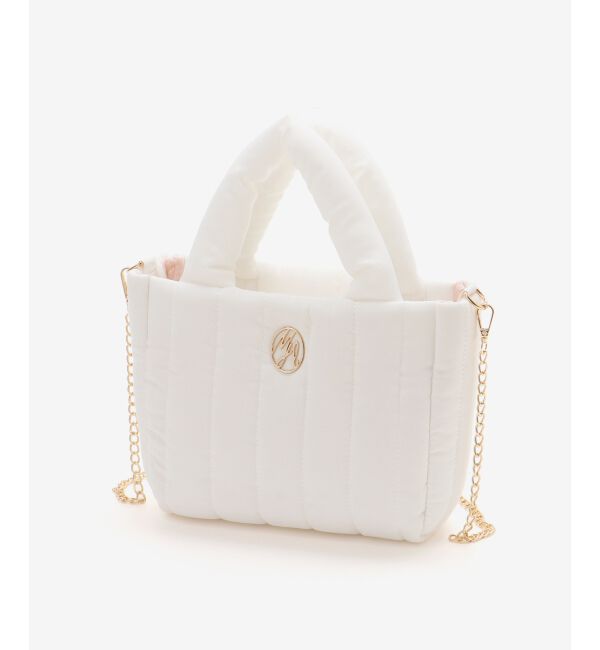  「キルティングパファーバッグ」|ハンドバッグ|