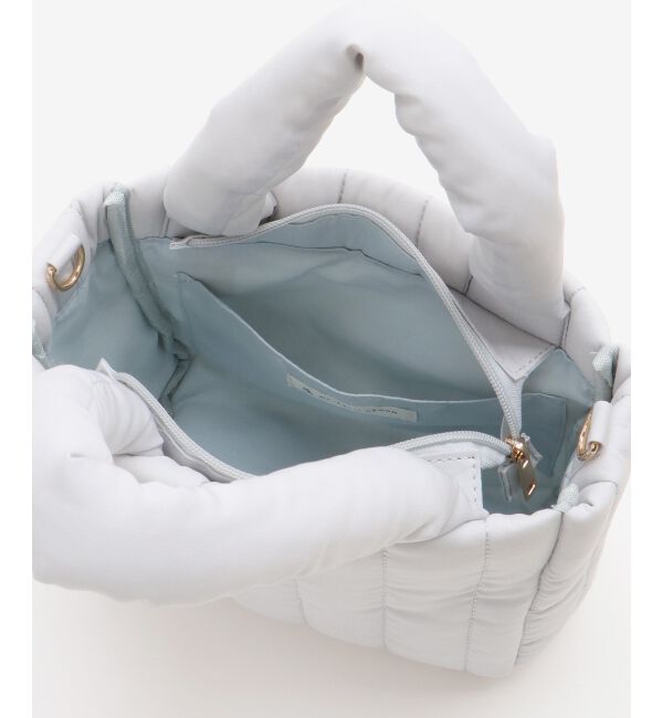  「キルティングパファーバッグ」|ハンドバッグ|