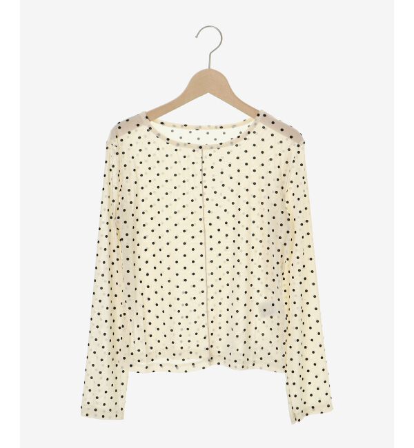  「ドットチュールシアートップス」|Tシャツ・カットソー|