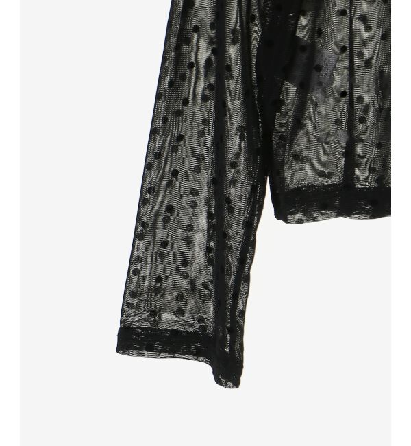  「ドットチュールシアートップス」|Tシャツ・カットソー|