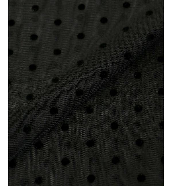  「ドットチュールシアートップス」|Tシャツ・カットソー|