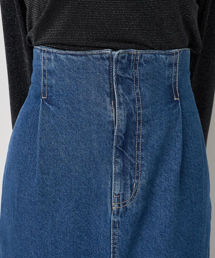 earth music&ecology「ナローデニムスカート」|タイト|