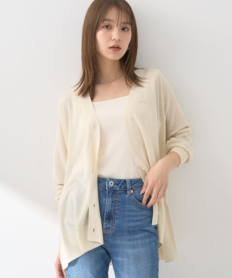 earth music&ecology「シアールーズカーディガン」|カーディガン|