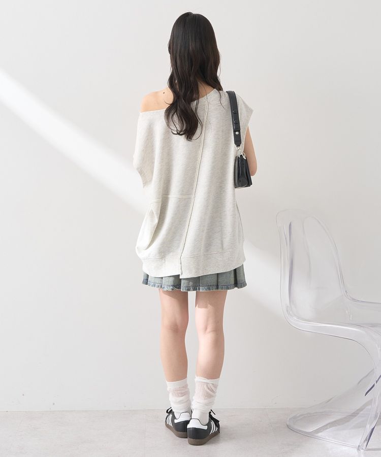 earth music&ecology「マルチウェイリメイク風プルオーバー」|スウェット・ジャージ|