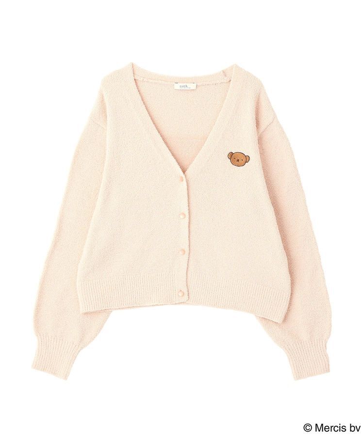 earth music&ecology「miffy/earth モコモコカーディガン」|カーディガン|
