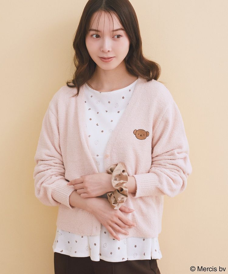 earth music&ecology「miffy/earth モコモコカーディガン」|カーディガン|