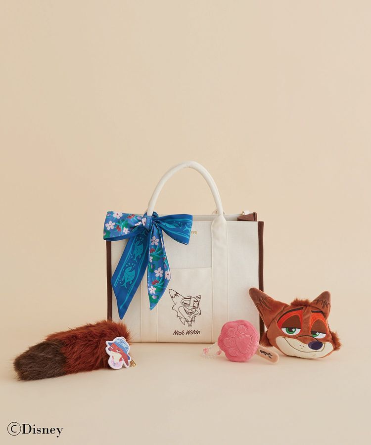 Maison de FLEUR「Nick/スカーフ付きトートバッグ」|ハンドバッグ|