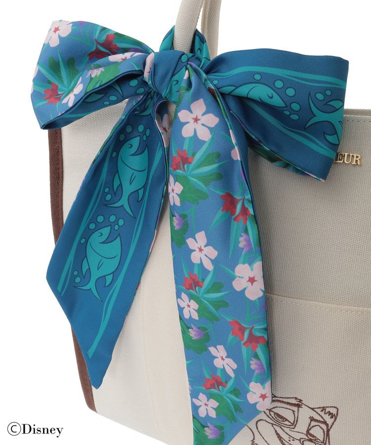 Maison de FLEUR「Nick/スカーフ付きトートバッグ」|ハンドバッグ|