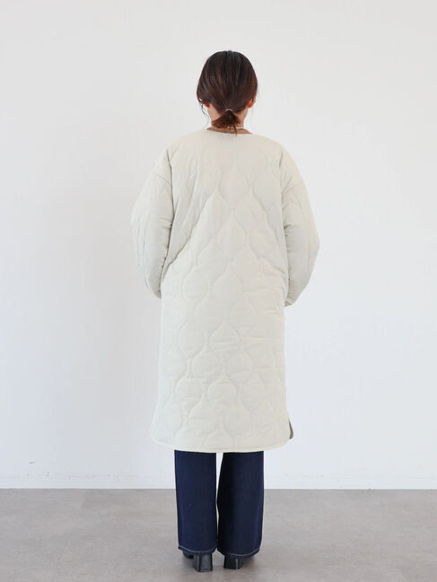  「【WEB限定・小柄女性向け】あったかリバーシブルキルティングコート」|その他|