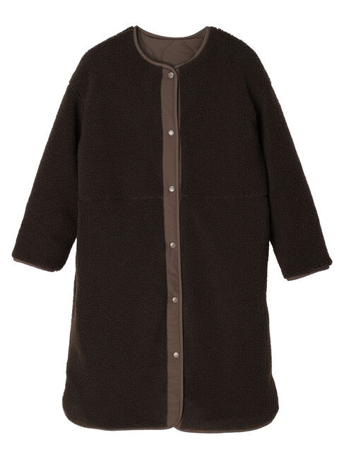  「【WEB限定・小柄女性向け】あったかリバーシブルキルティングコート」|その他|